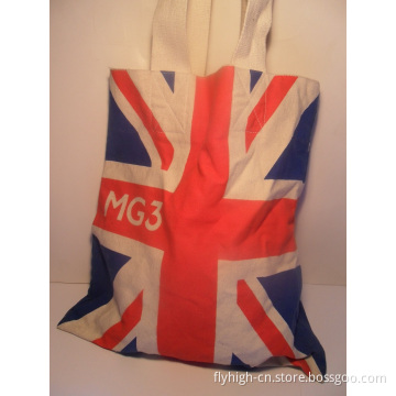 Fashion USA Logo Full Printing Shopping Cotton Bag